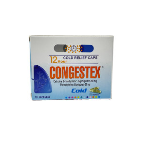 CONGESTEX CAJA X 10 CAPSULAS 